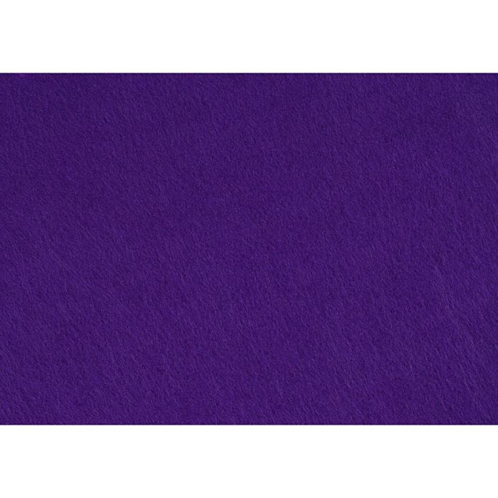 Feutrine synthétique, A4, feuille 210x297 mm, ép. 1,5-2 mm, violet, 10 flles/ 1 Pq.