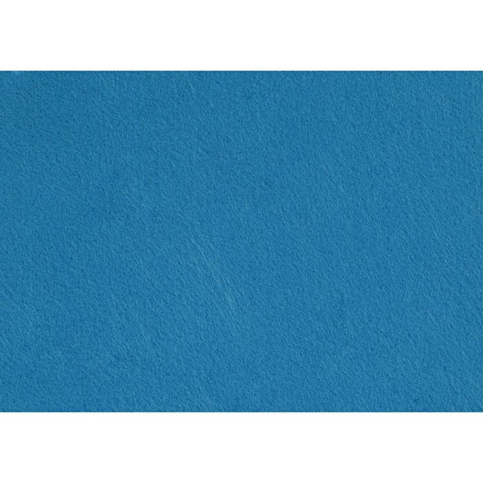 Feutrine synthétique, A4, feuille 210x297 mm, ép. 1,5-2 mm, turquoise, 10 flles/ 1 Pq.