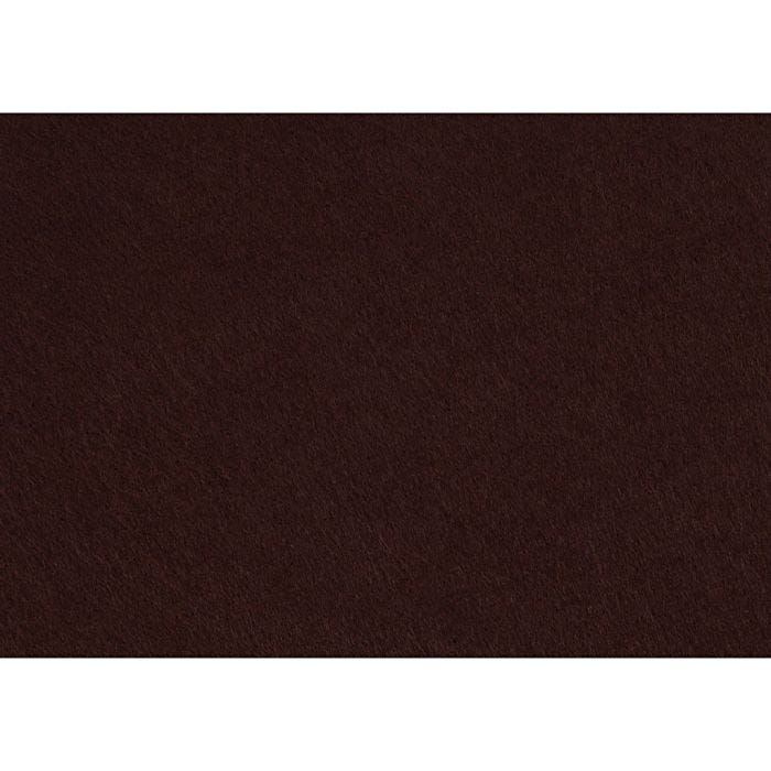 Feutrine synthétique, A4, feuille 210x297 mm, ép. 1,5-2 mm, brun, 10 flles/ 1 Pq.