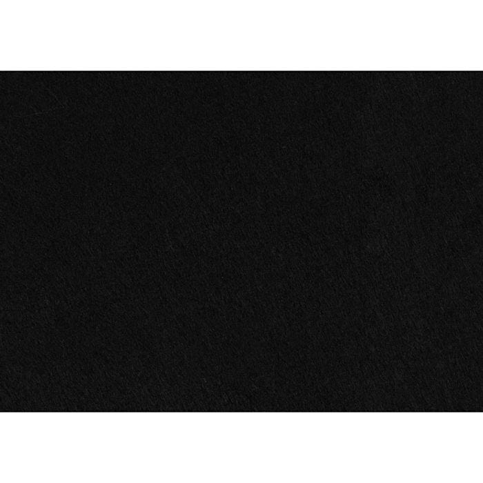 Feutrine synthétique, A4, feuille 210x297 mm, ép. 1,5-2 mm, noir, 10 flles/ 1 Pq.