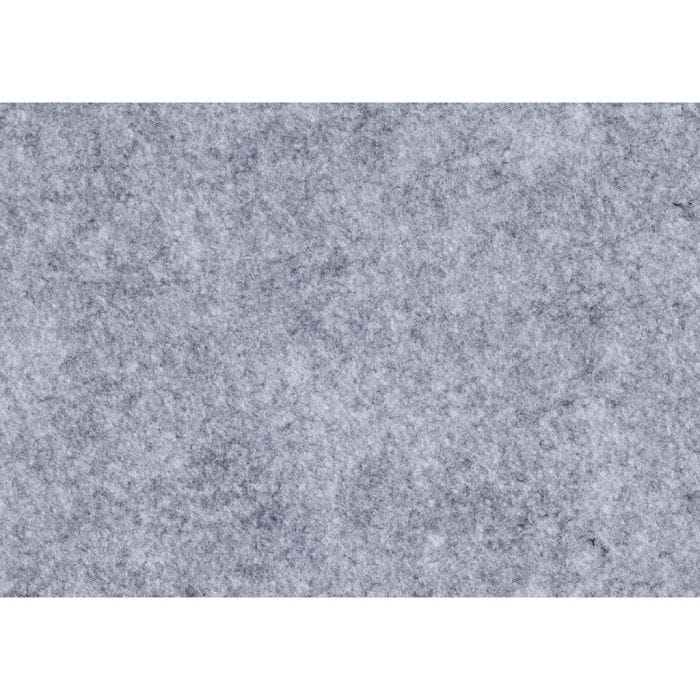 Feutrine synthétique, A4, feuille 210x297 mm, ép. 1,5-2 mm, texturé, gris, 10 flles/ 1 Pq.
