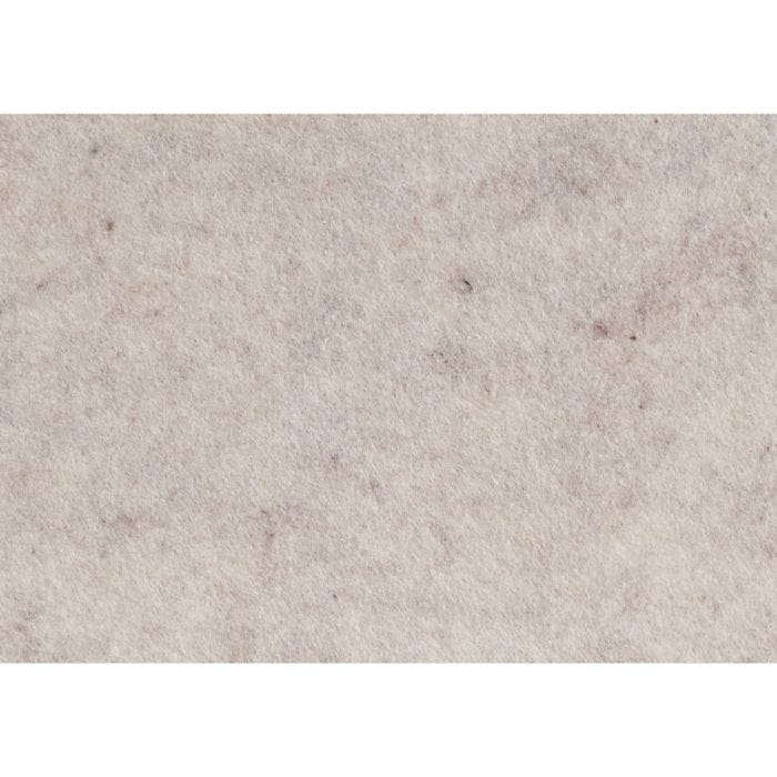 Feutrine synthétique, A4, feuille 210x297 mm, ép. 1,5-2 mm, texturé, blanc cassé, 10 flles/ 1 Pq.