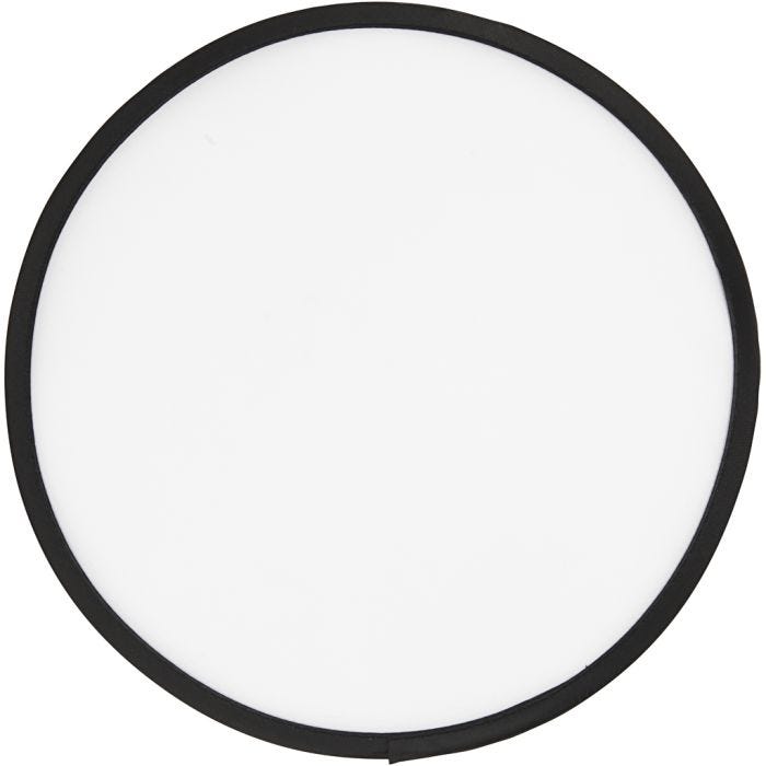 Frisbee, 25 cm, blanc, 1 pièce