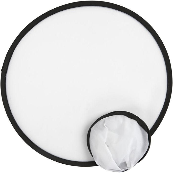 Frisbee, d 25 cm, blanc, 5 pièces/ 1 Pq.
