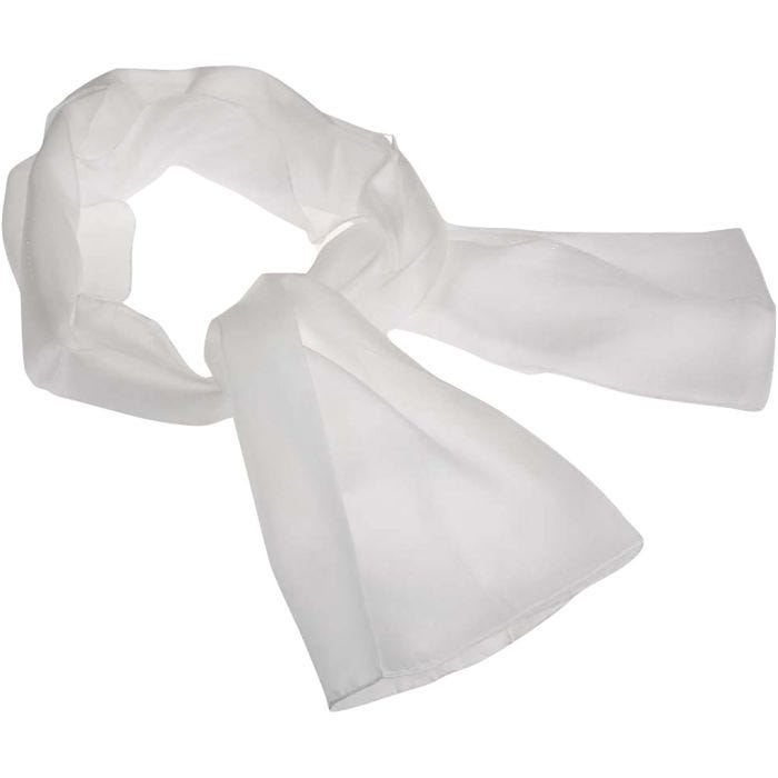 Foulard en soie, dim. 40x150 cm, Pongé 5, 22 gr, 1 pièce