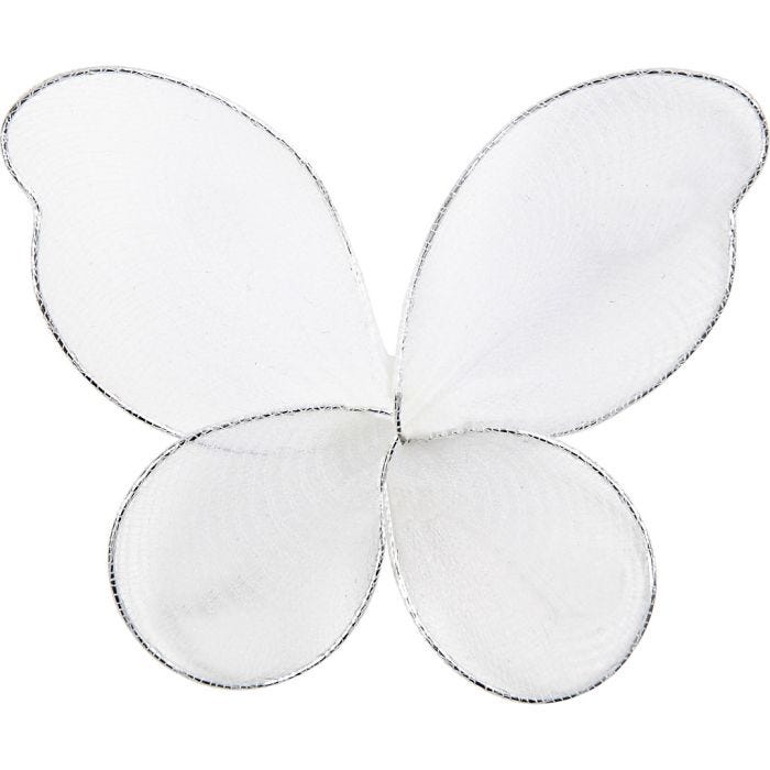 Ailes d'anges, dim. 7,5x5,5 cm, 6 pièces/ 1 Pq.
