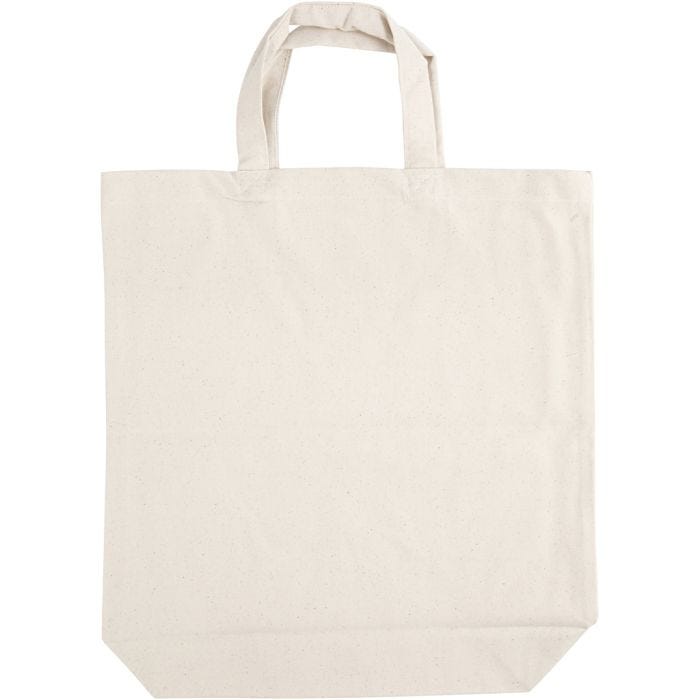 Sac à provisions, dim. 39x44x10 cm, 310 gr, naturel clair, 1 pièce