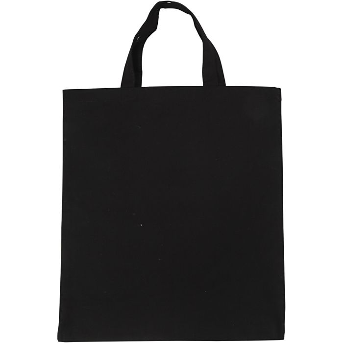 Sac Fourre-Tout, dim. 38x42 cm, 135 gr, noir, 1 pièce