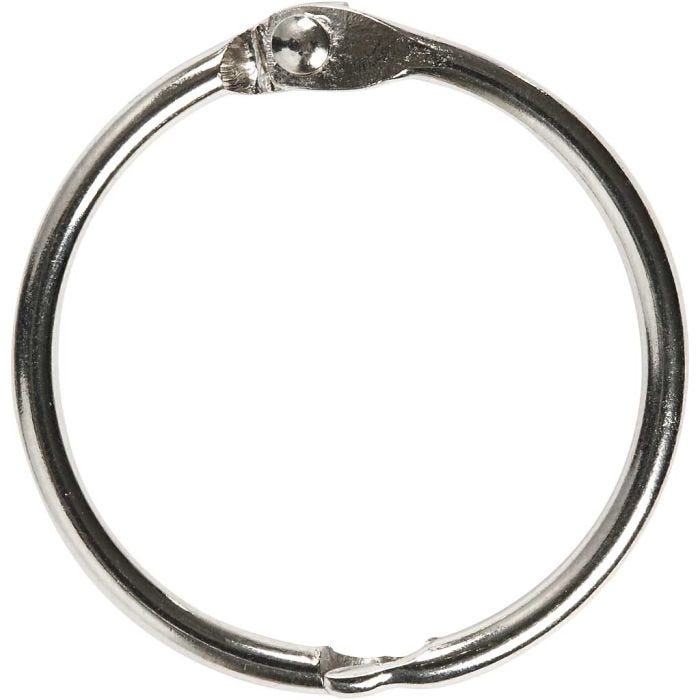 Anneau de reliure, d 32 mm, ép. 2,7 mm, 8 pièces/ 1 Pq.