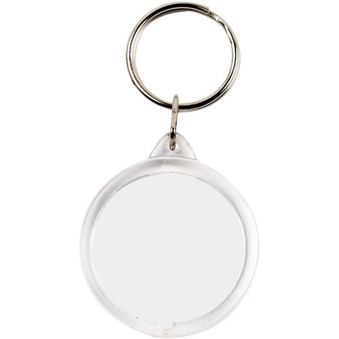 Porte-clés, d 40 mm, 25 pièces/ 1 Pq.