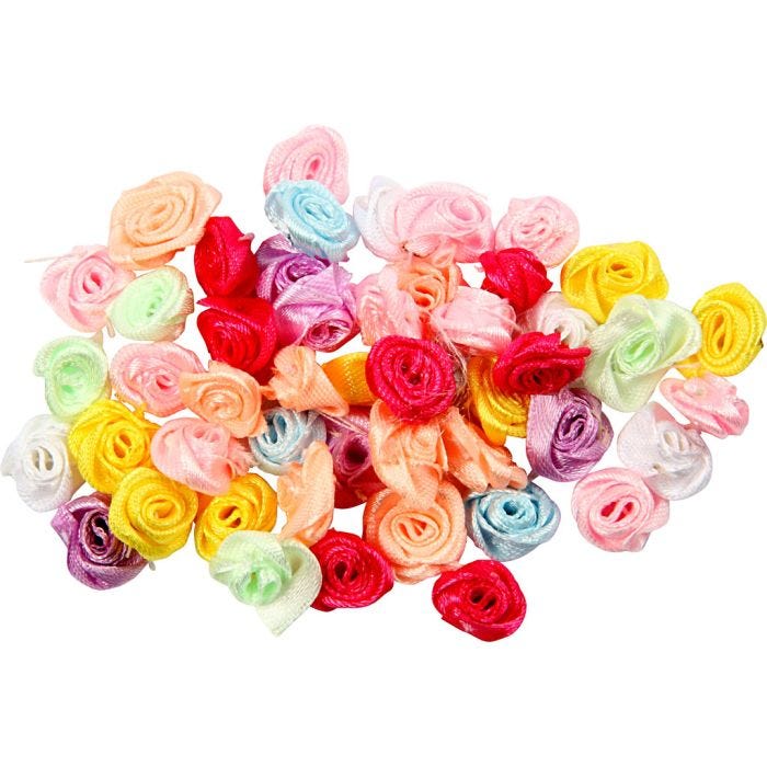 Décoration en tissu, d 14-18 mm, 50 pièces/ 1 Pq.