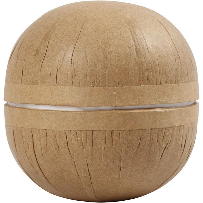 Boule en deux parties, d 8 cm, 4 pièces/ 1 Pq.