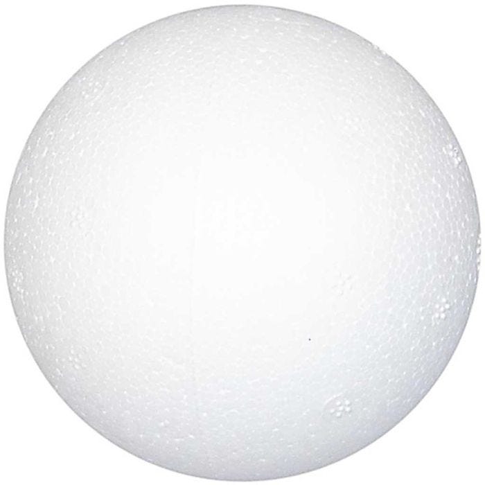 Boules en polystyrène, d 7 cm, blanc, 50 pièces/ 1 Pq.