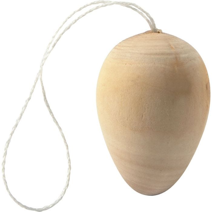 Oeufs, H : 40 mm, d 30 mm, 15 pièces/ 1 sac