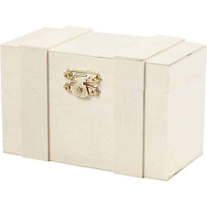 Coffre aux trésors, 7,5 cm, 12 cm, 6 cm, 1 pièce