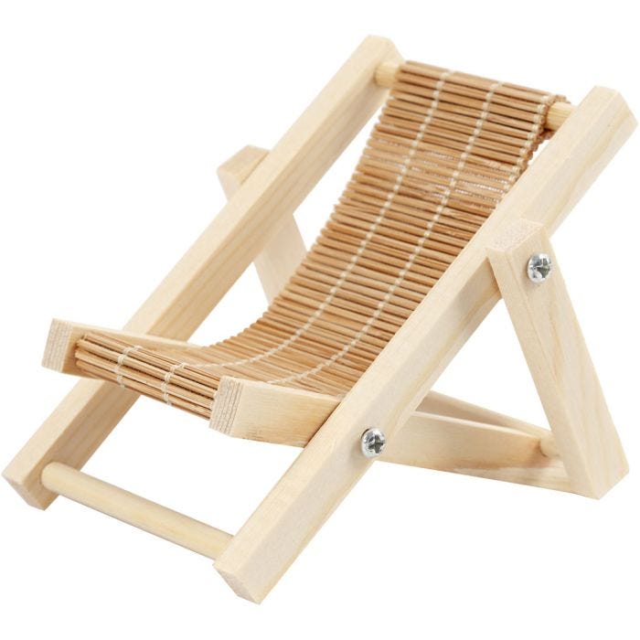 Chaise de plage, 9,5 cm, 7,5 cm, 1 pièce
