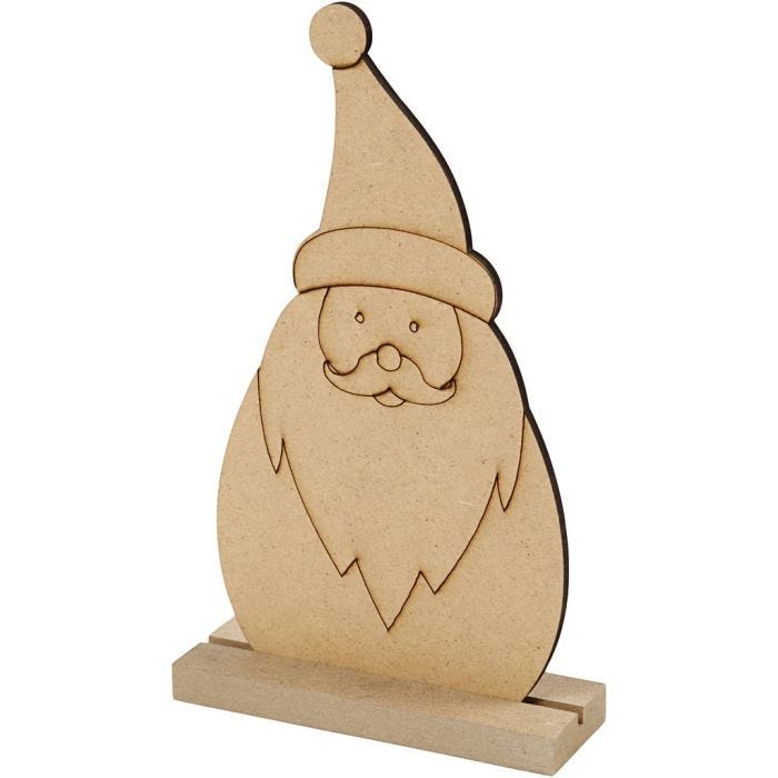 Figurine de Noël, Père Noël, 15 cm, 3 cm, 9 cm, 3 mm, 1 pièce