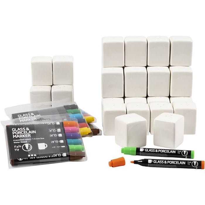 Kit scolaire sel et poivre, 1 set