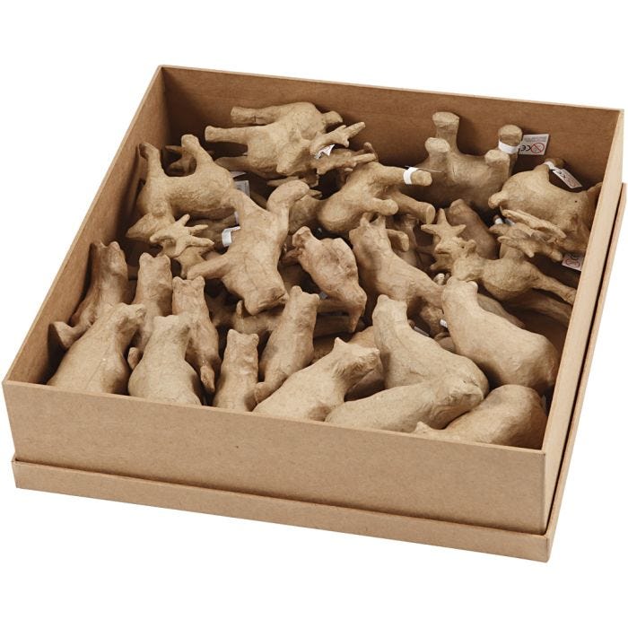 Animaux polaires, H : 8-12,8 cm, L : 5,6-11,8 cm, 32 pièces/ 1 Pq.