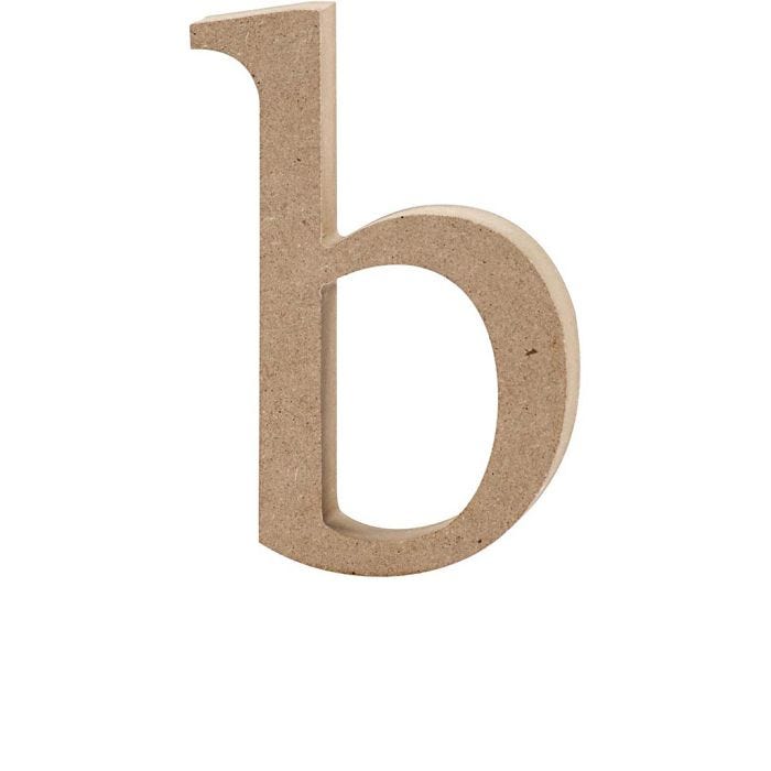 Lettre, b, 13 cm, 2 cm, 1 pièce
