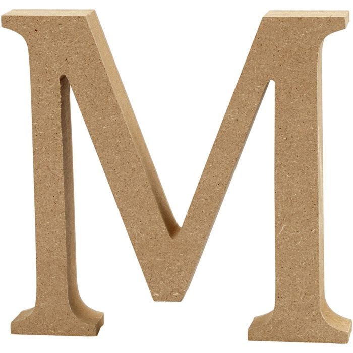 Lettre, M, 13 cm, 2 cm, 1 pièce