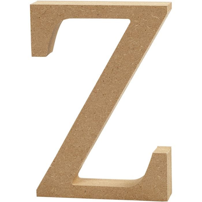 Lettre, Z, 8 cm, 1,5 cm, 1 pièce