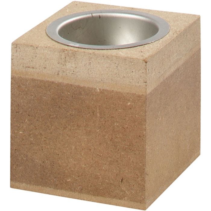 Bougeoir, 6 cm, 6x6 cm, 1 pièce