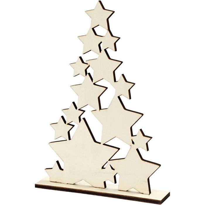 Sapin de Noël, 29,8 cm, 4 cm, 21,5 cm, 1 pièce