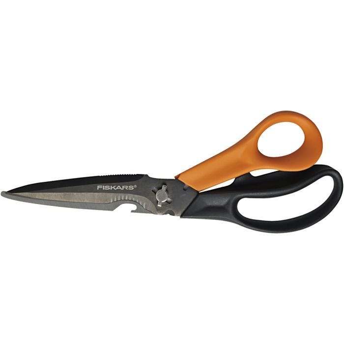 Ciseaux Multi-fonctions, L : 23 cm, 1 pièce
