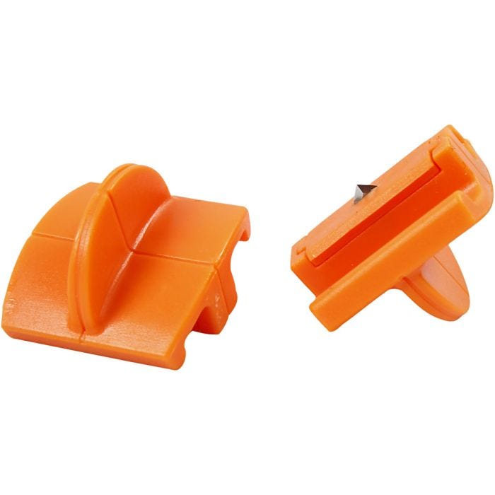 Lames Triple Track pour coupe-papier Fiskar, 2 pièces/ 1 Pq.