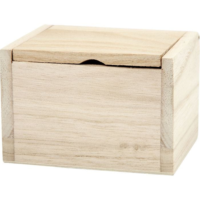 Boîte rustique, 10x8,2x6,7 cm, 1 pièce