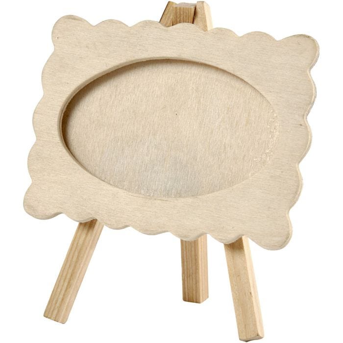 Cadre sur chevalet, 13,2x11,5 cm, 18 mm, 1 pièce