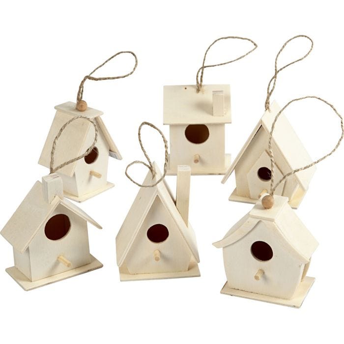 Nichoir, H : 7 cm, 6 pièces/ 1 Pq.