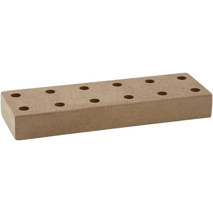Socle pour feutres fins, 20x6,5x2,5 cm, 1 pièce