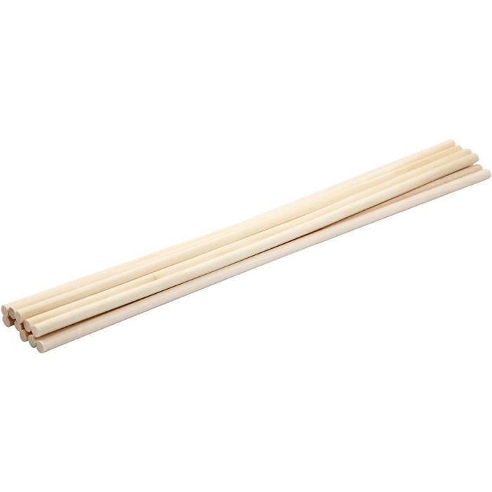 Tuteurs, L : 30 cm, d 6 mm, 10 pièces/ 1 Pq.