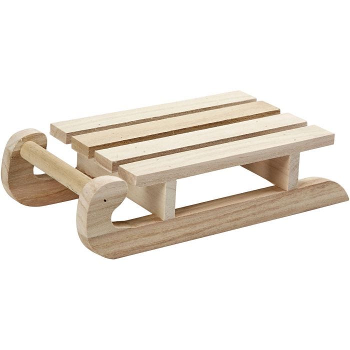 Mini-luge, 5 cm, 19,5 cm, 10 cm, 1 pièce