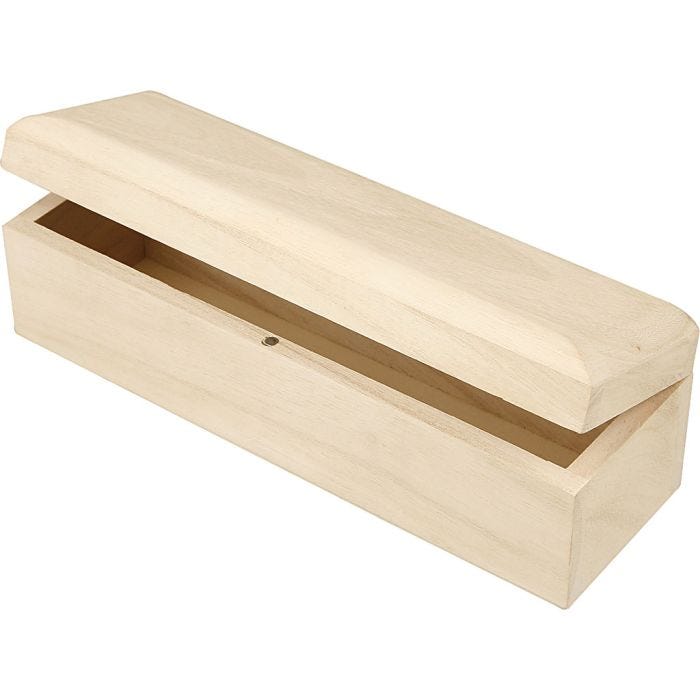 Boîte allongée, 20x6x6 cm, 1 pièce
