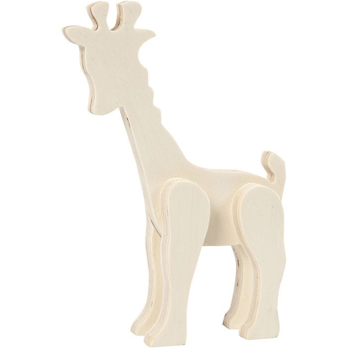 Figurine en forme d'animal, Girafe, 19 cm, 14 cm, 1 pièce
