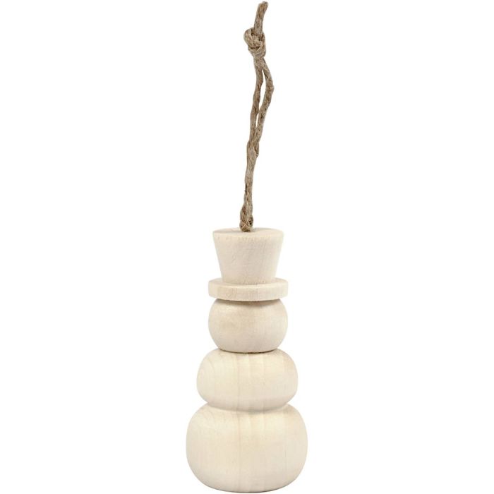 Bonhomme de neige, 7,8 cm, 3,3 cm, 1 pièce