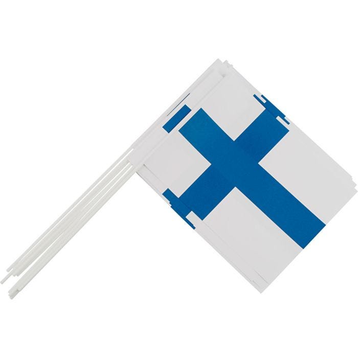 Drapeaux, 10 pièces/ 1 Pq.