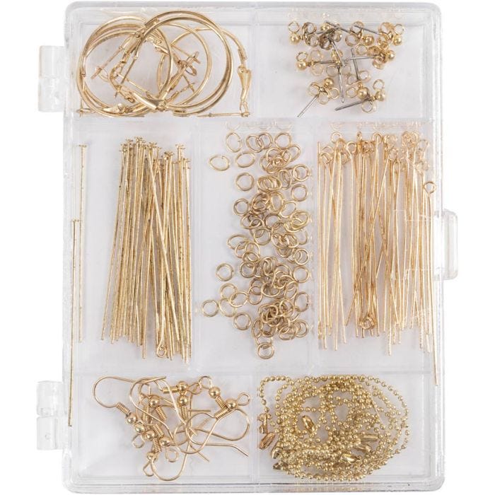Kit de démarrage pour Bijoux, doré, 1 set