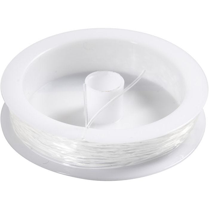 Cordon élastique, Rond, ép. 1 mm, 10 m/ 1 rouleau