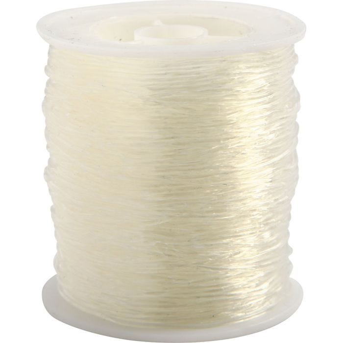 Cordon élastique, Rond, ép. 1 mm, 50 m/ 1 rouleau