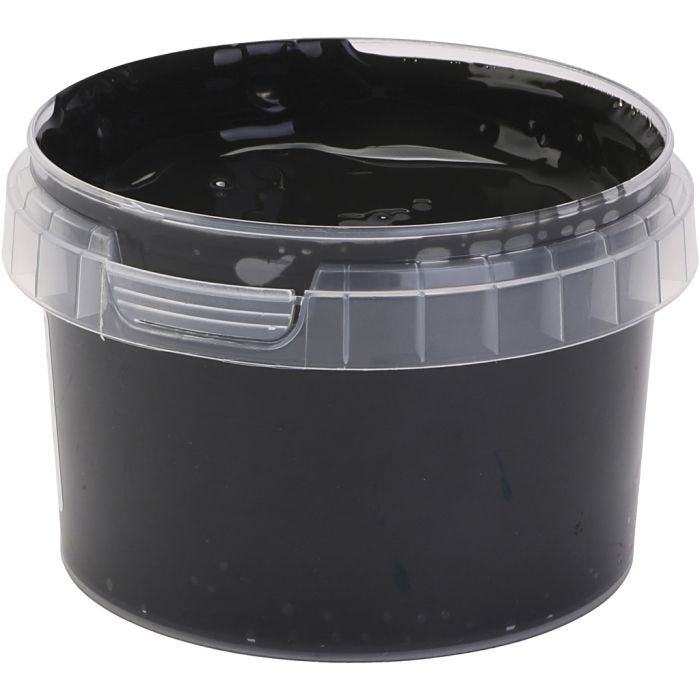 Peinture au Doigt, noir, 250 ml/ 1 flacon