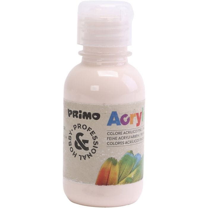 Peinture acrylique de luxe PRIMO, rose clair, 125 ml/ 1 flacon