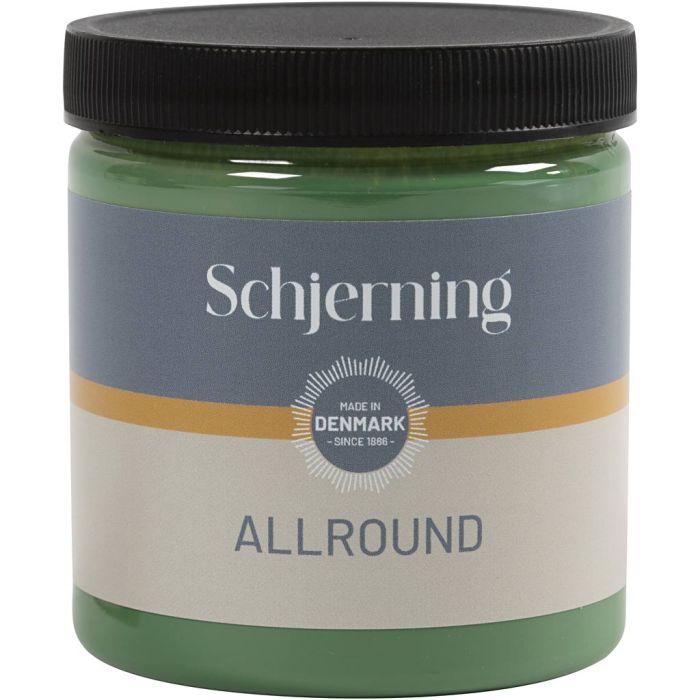 Peinture d'éxtérieur, mate soyeuse, vert, 250 ml/ 1 flacon