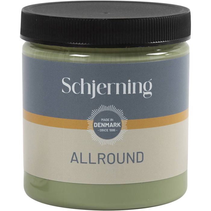 Peinture d'éxtérieur, mate soyeuse, olive, 250 ml/ 1 flacon