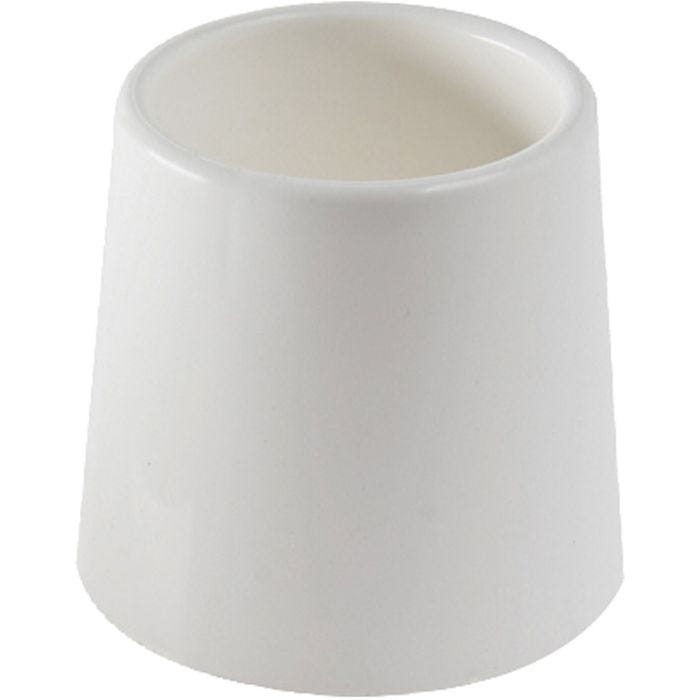 verre/gobelet, H : 9,5 cm, d 8,5 cm, 300 ml, blanc, 5 pièces/ 1 Pq.