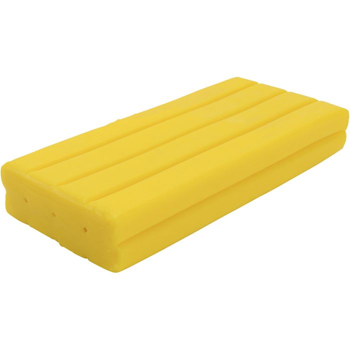 Pâte à Modeler Softy, jaune, 500 gr/ 1 Pq.
