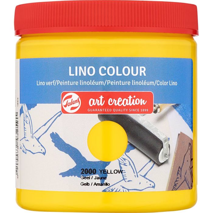 Encre pour Linogravure, jaune, 250 ml/ 1 boîte